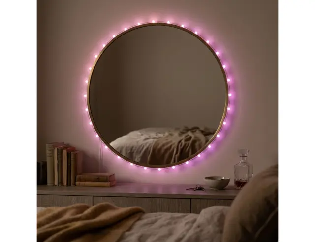 60 Smart LED RGB Twinkly Dots (TWD200STP-TEU), 3 Μέτρα, με Διάφανο Καλώδιο, Bluetooth, WiFi, Dimmer Και Έλεγχο μέσω Κινητού ΤηλεφώνουTWD060STP-TEU