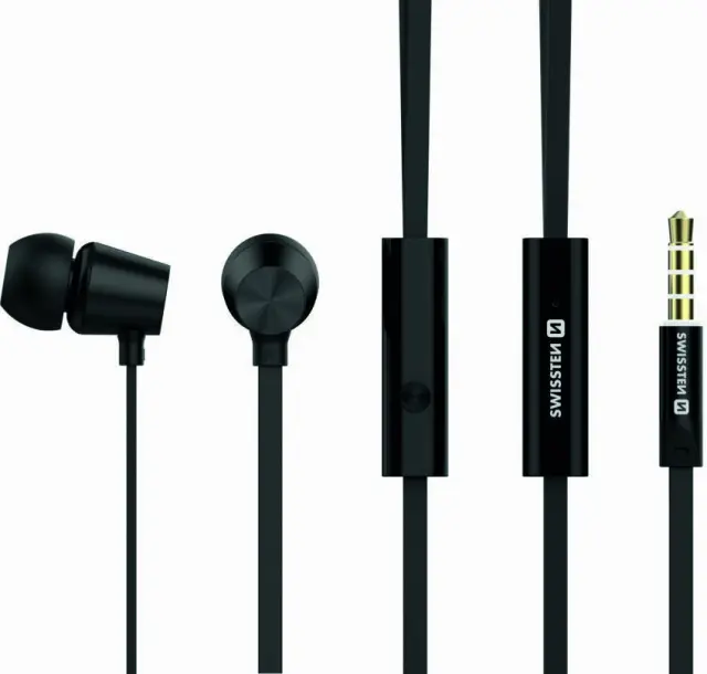 Ακουστικά Handsfree Swissten YS500 - 3.5mm - Black