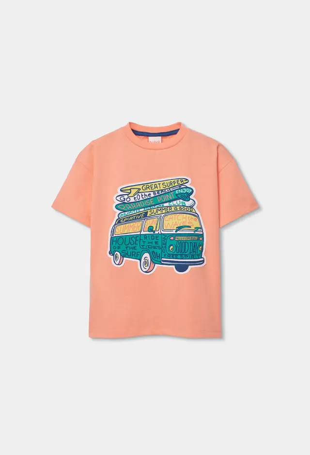 Boboli Knit t-shirt dye για αγόρι 613022-3952