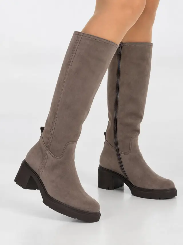 Gabor Μπότες Γυναικείο δέρμα Nubuck Μπεζ GAB/71879 10-MOHEIR 2