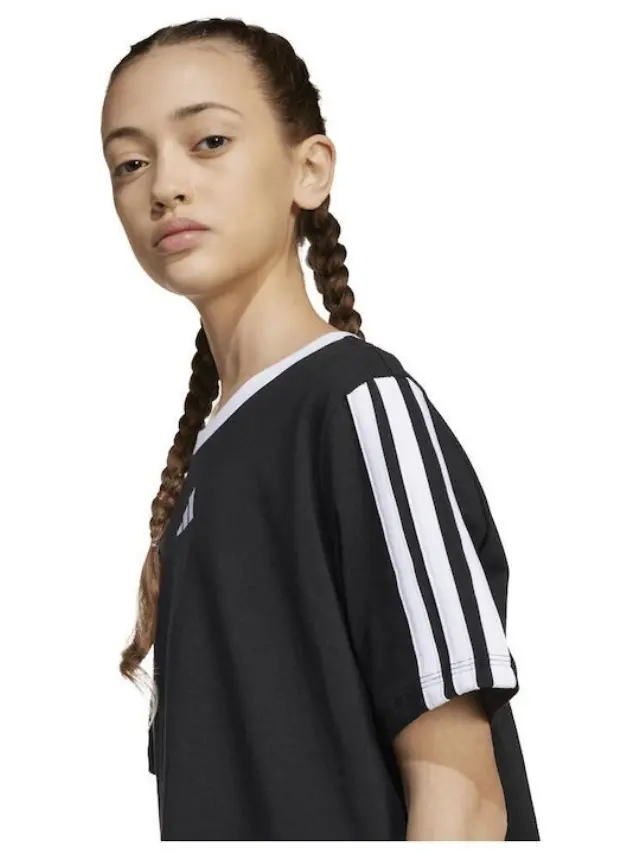 Παιδικό βαμβακερό μπλουζάκι adidas - 9-10 χρονών 3