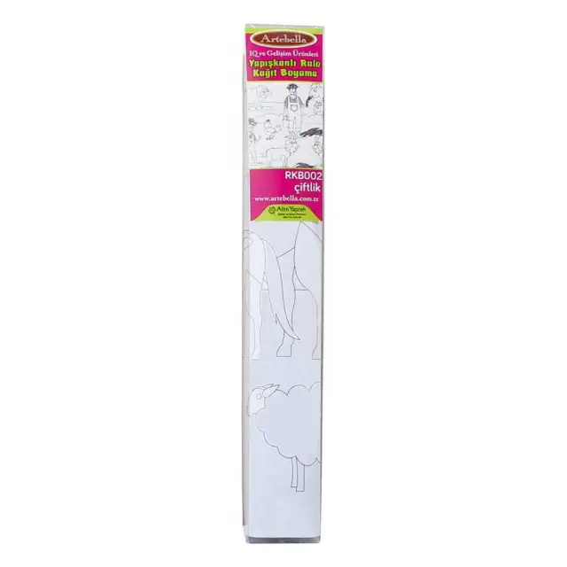 Artebella Αυτοκόλλητο Χαρτί Ζωγραφικής 33x100cm με Σχέδια RKB002