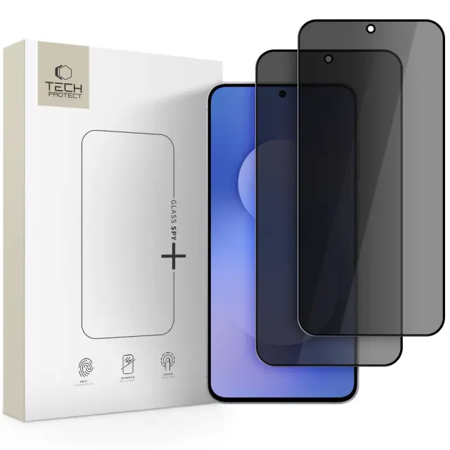 TECH-PROTECT GLASS SPY+ 2-PACK GALAXY A37 / A57 5G / S25 FE PRIVACY