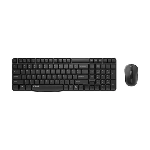 Rapoo Keyboard & Mouse Set X1800S Black (142389)