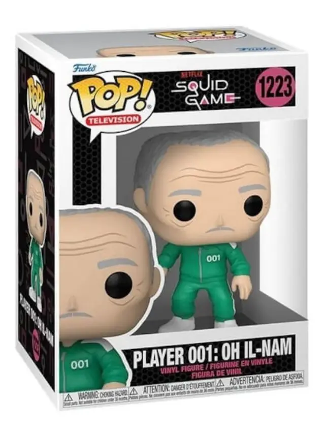 Funko POP! Φιγούρα Βινυλίου Television: Squid Game - Player 001: Oh Il-Nam #1223 Vinyl Figure 2