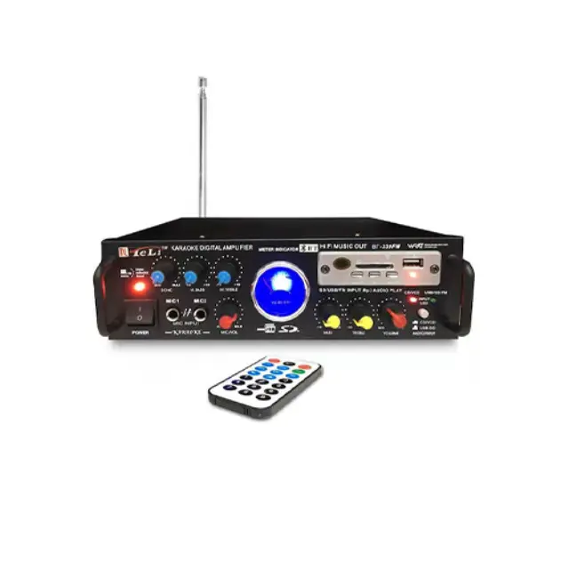 Ενισχυτής Karaoke BT-339FM Μαύρος 2