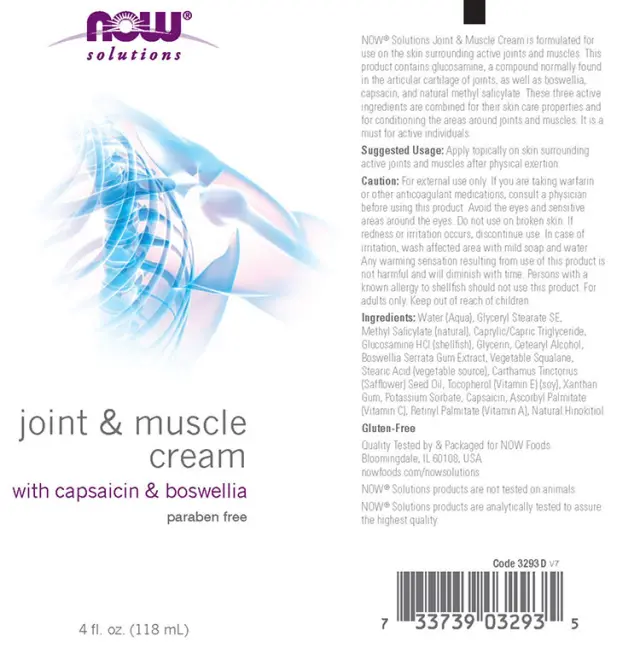 Now Foods Joint & Muscle Cream 2