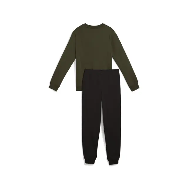 Puma Essentials Fleece ΠΑΙΔΙΚΟ ΣΕΤ (689721-70) - Λαδί 2