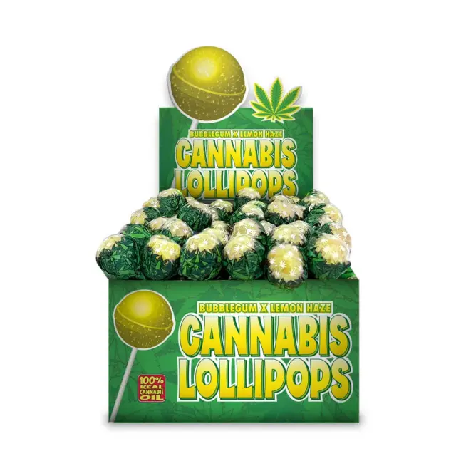 The Hempy Lab Cannabis Lollipops Lemon Haze