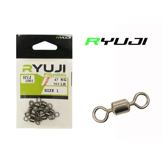 Στριφτάρι Ryuji RYJ 1001 Rolling Black Nickel 10τμχ #3