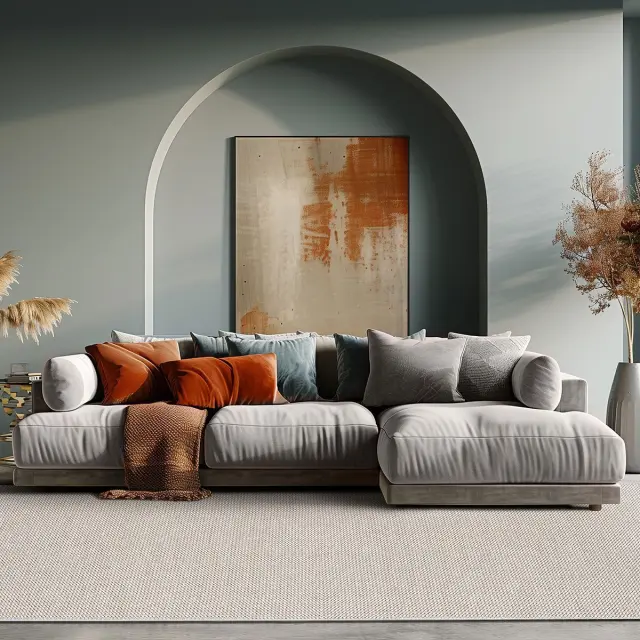 Beauty Home Πατάκι Rustic Art 9334 67x140 Λευκό,Μπεζ 2