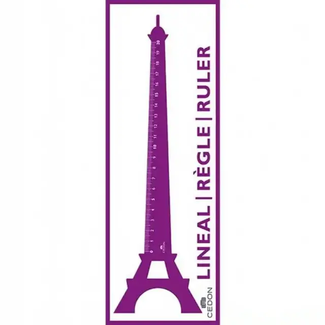 Cedon Πρωτότυπος Χάρακας 20cm: Eiffel Tower