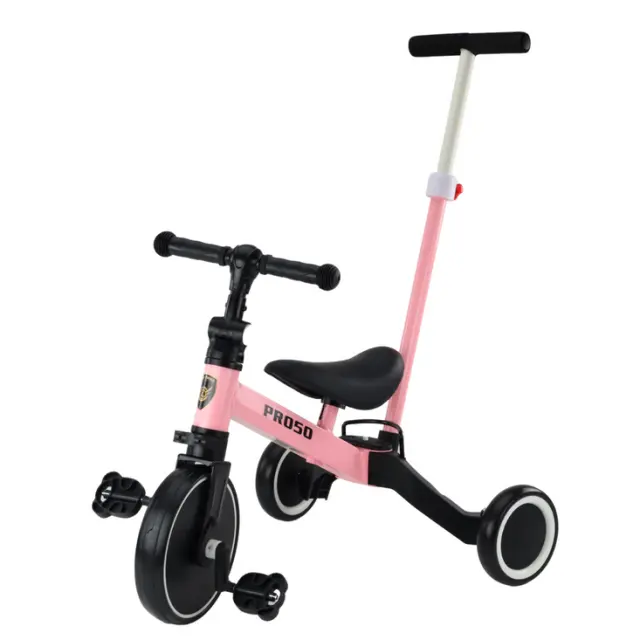 LEAN TRIKE PR050 ΠΑΙΔΙΚΟ ΠΟΔΗΛΑΤΟ ΙΣΟΡΡΟΠΙΑΣ/ΤΡΙΚΥΚΛΟ ΜΕ ΠΕΤΑΛΙΑ 2 ΣΕ 1 PINK 25836