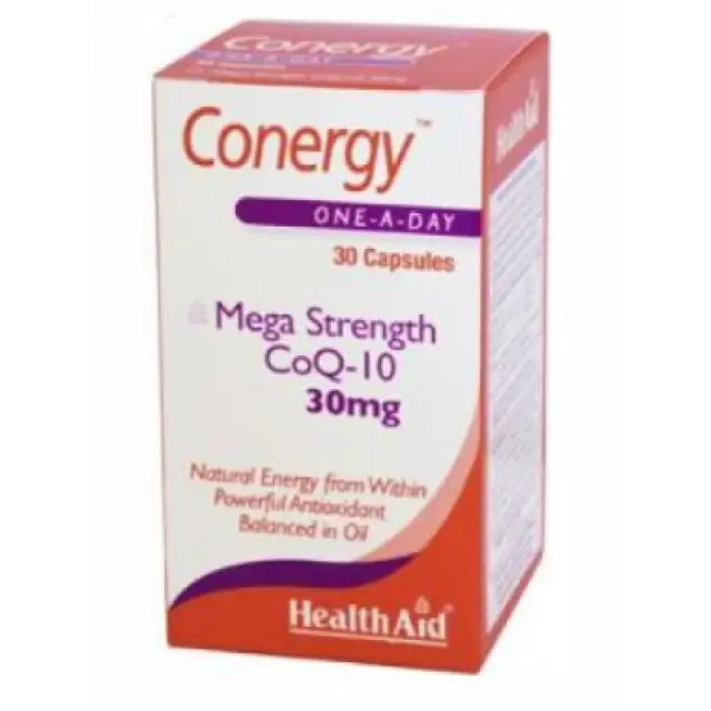 Health Aid Conergy CoQ-10 30mg 30 κάψουλες