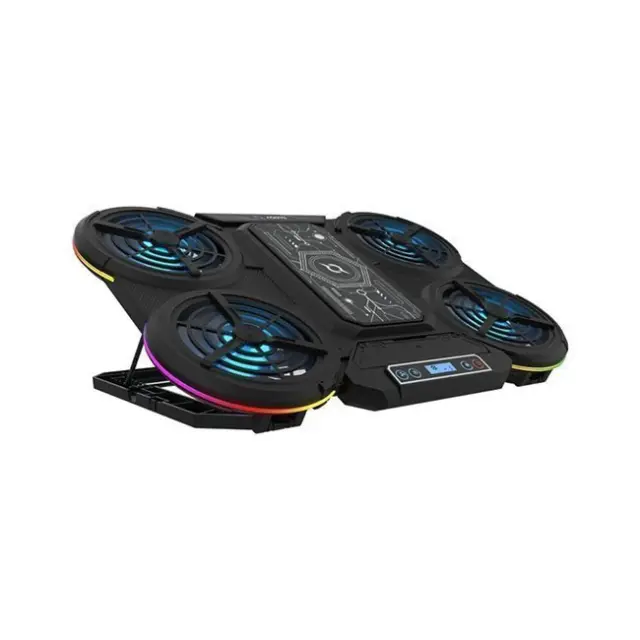 AQIRYS Laptop Cooling Pad Zenith 17" Black (AQRYS_ZENITHBK)