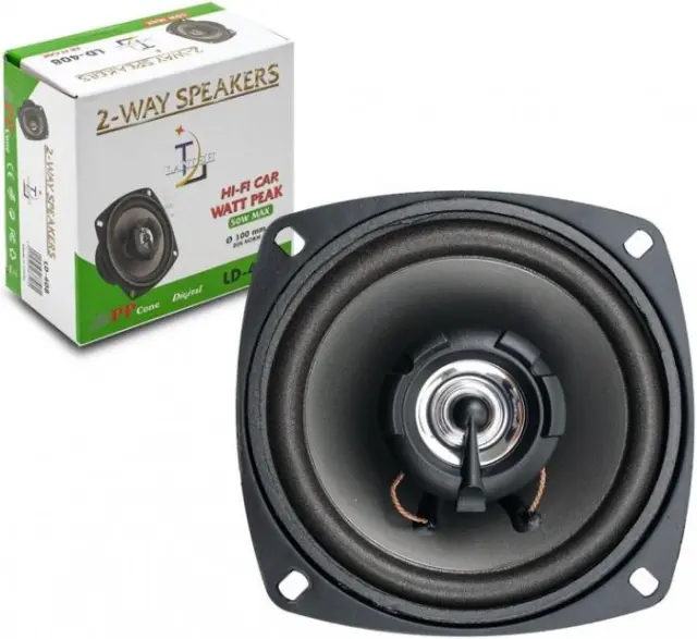 Ηχείο αυτοκινήτου 2 δρόμων 100mm 50W LD-408