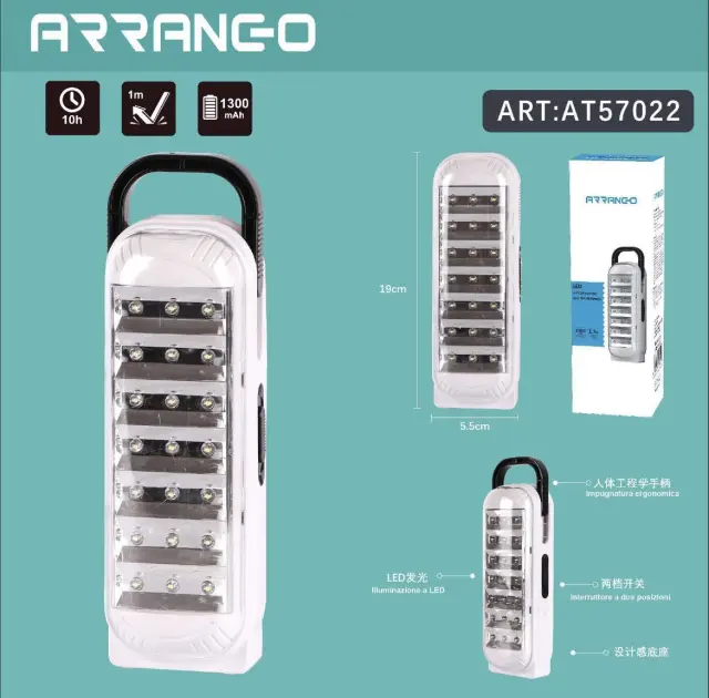 ARRANGO LED Φαναράκι Χειρός AT57022 2
