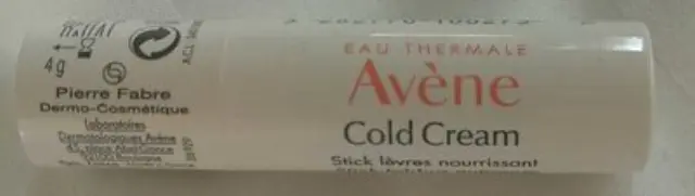 Avene Cold Cream Nourishing Lip Balm Θρεπτικό Βάλσαμο Χειλιών σε Στικ, 4g