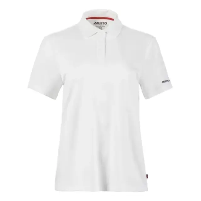Musto Evo Crew Sunblock Short-Sleeve Polo Γυναικείο White - 10