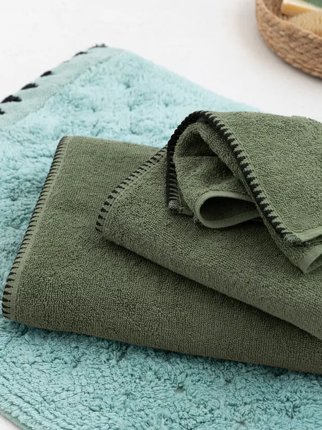 Palamaiki Πετσέτα Προσώπου Towels Collection 50x90 BROOKLYN OLIVE