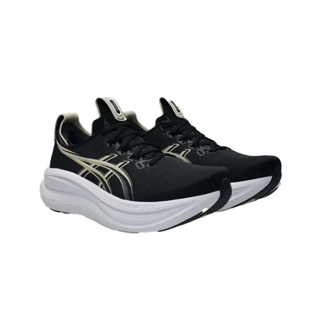 Asics Men's Gel-Nimbus 28 Μαύρο - Μπεζ 1011C127-002 (Asics) 2