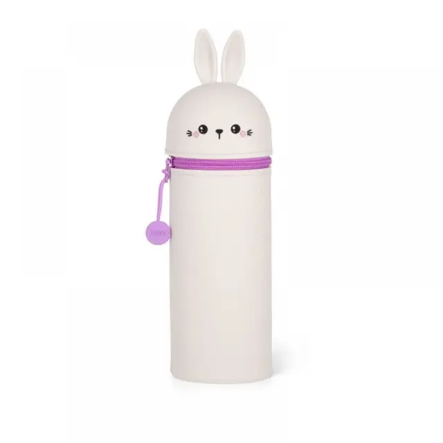 Legami® 2in1 Kawaii Κασετίνα Βαρελάκι και Μολυβοθήκη- Bunny