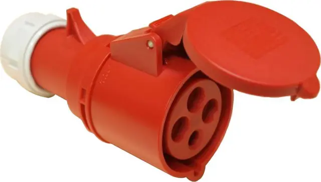 CEE-connector 16A 4p 6h IP44 SHARK