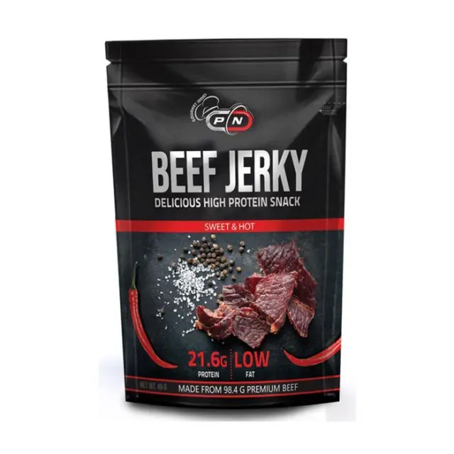 Pure Nutrition Beef Jerky Sweet & Hot 40γρ