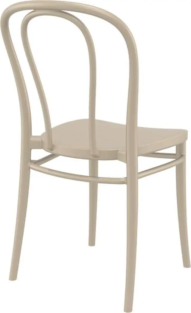 Καρέκλα Στοιβαζόμενη VICTOR Dove Grey PP 45x52x85cm 2