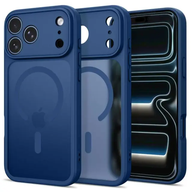 Tech-protect Basicmag Magsafe Iphone 17 Pro / 18 Pro Matte Deep Blue