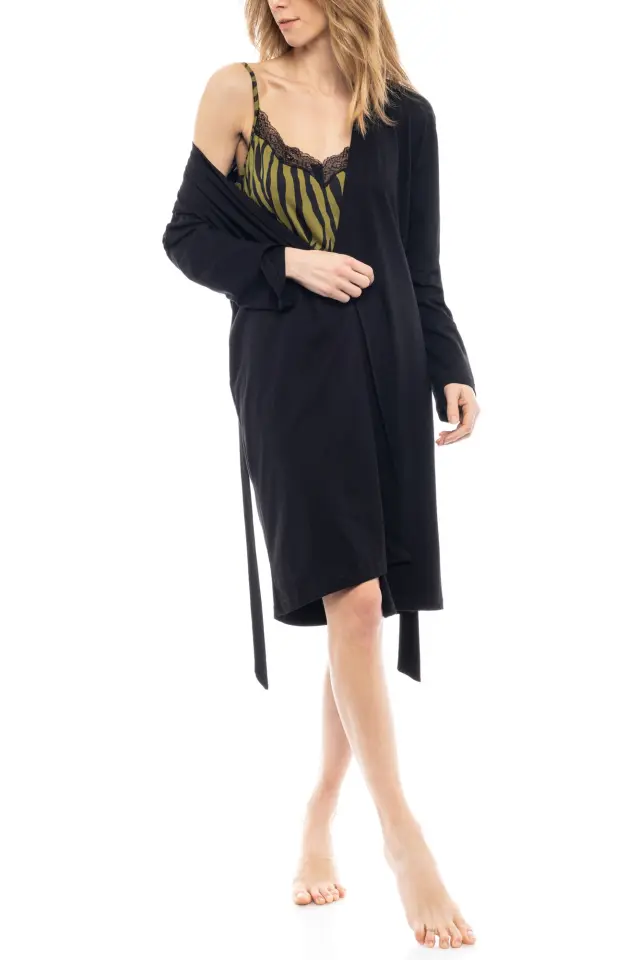 W1133 - Type - NIGTHGOWN 2PCS SET ZEBRA - S 3