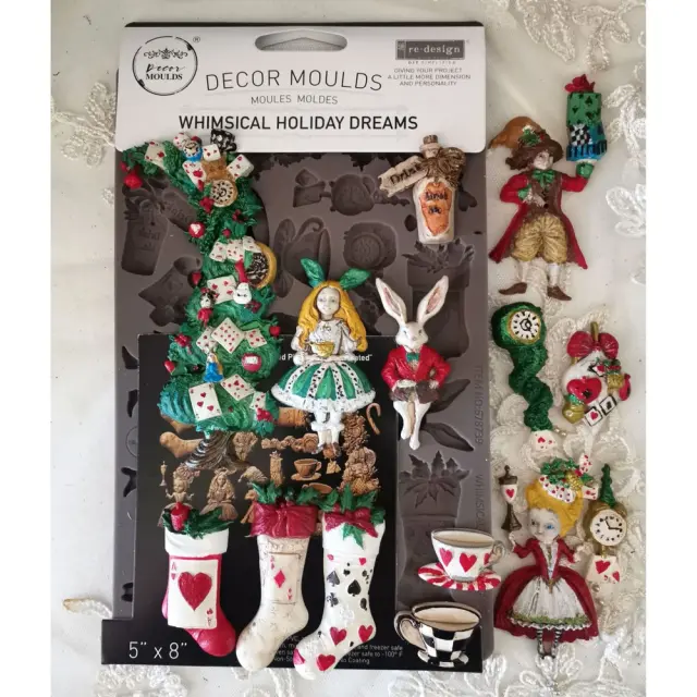 Καλούπι Redesign Prima Marketing 13x20cm, Whimsical Holiday Dreams 2