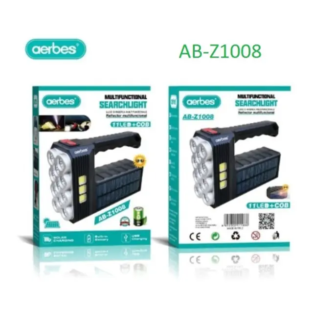 Προβολέας Χειρός LED Διπλής Λειτουργίας AB-Z1008