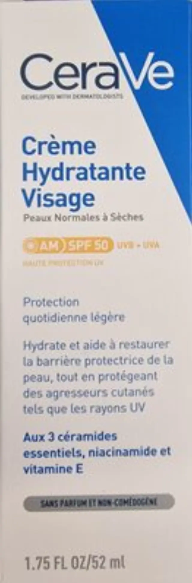CeraVe AM Facial Moisturising Lotion Ενυδατική Κρέμα Προσώπου Ημέρας με Δείκτη Προστασίας SPF50 52ml
