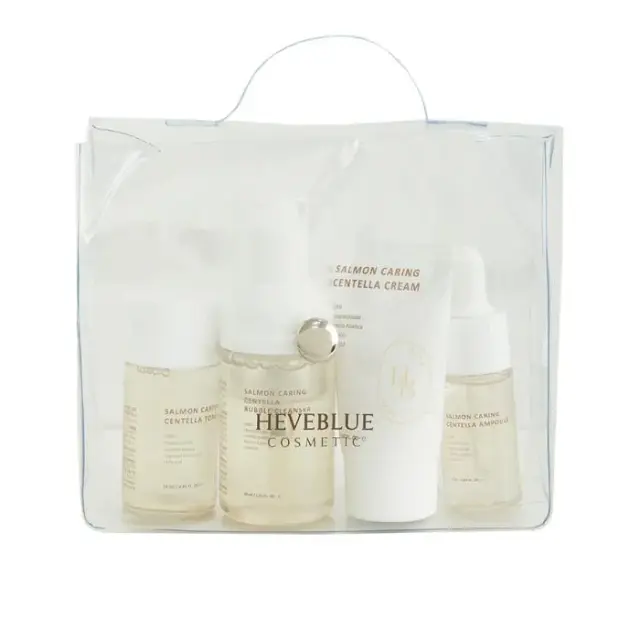 Heveblue Salmon Caring Centella Special Travel Kit Set για Ενυδάτωση Προσώπου, 4τμχ