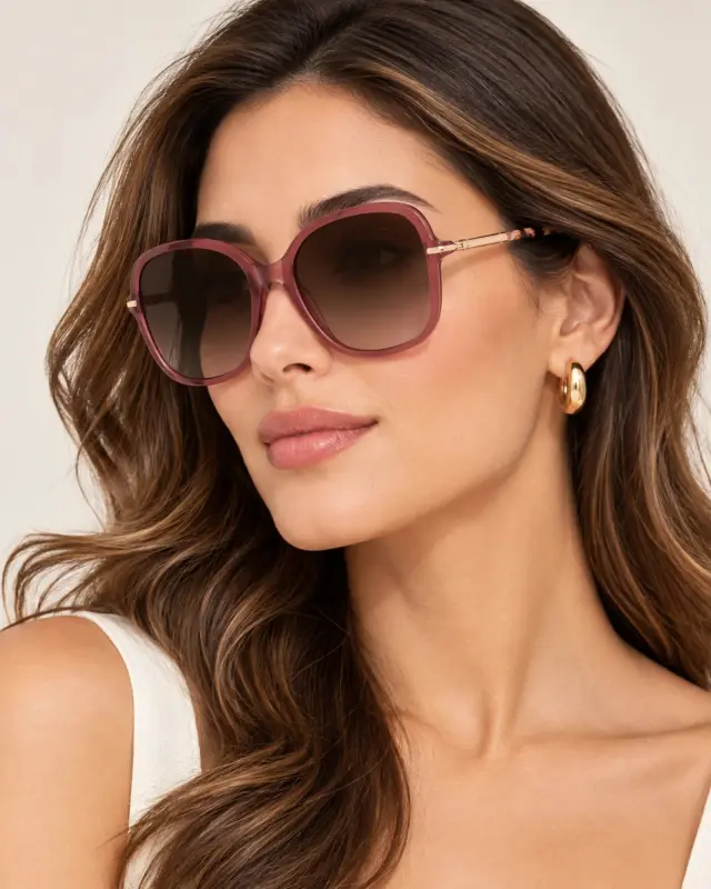 Carolina Herrera HER 0269/S Γυναικεία Γυαλιά Ηλίου ροζ/Χρυσό - 58 mm 2