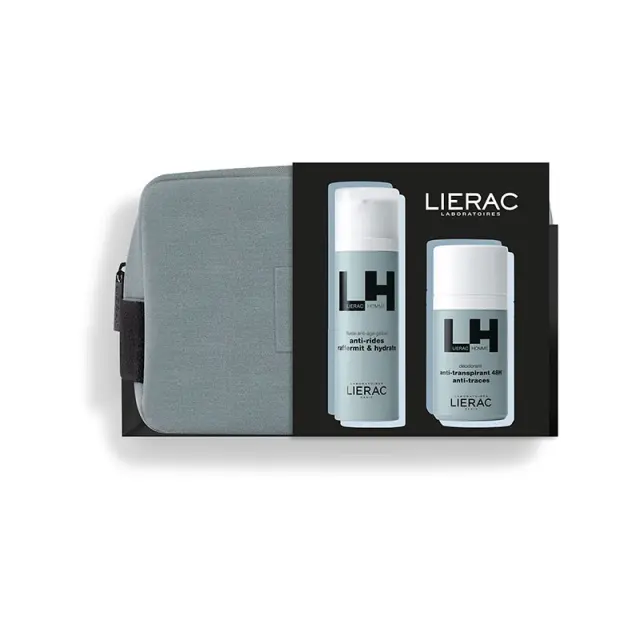 Lierac | Promo Homme Global Anti-Age Fluid 50ml & Deodorant 50ml | 1set