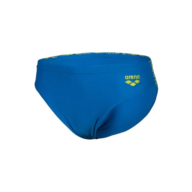 Arena Boy's Shaking Swim Briefs Trunks Slip Μπλε - Κίτρινο 007343-800 (Arena) 3