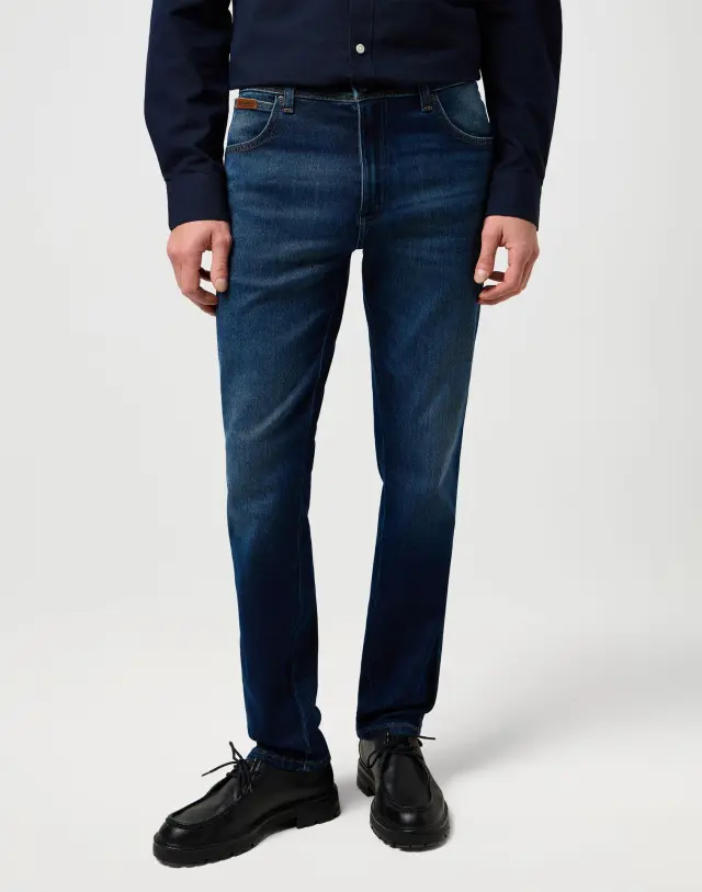 Wrangler Ανδρικό TEXAS SLIM 822 FOG Τζιν Παντελόνι – Blue - 40W 34L