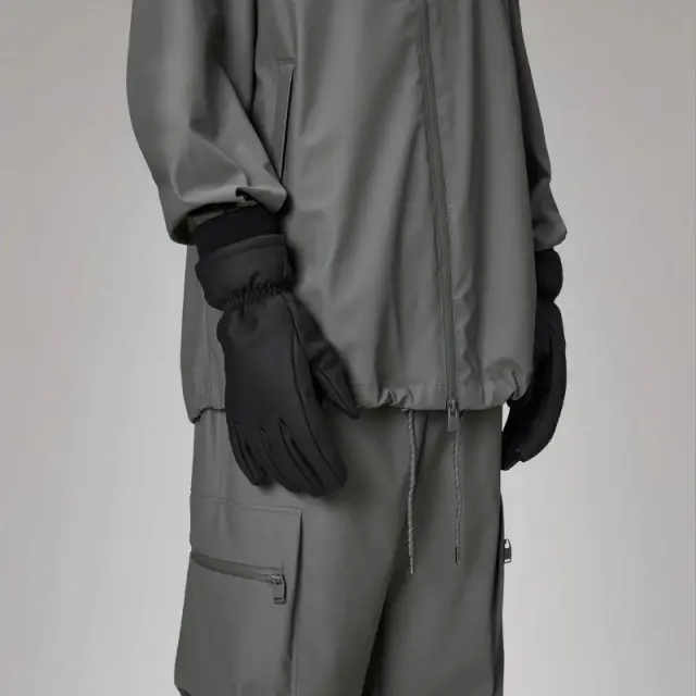Unisex Γάντια Αφής Rains Insulated W1T3 21620-01 Μαύρο - M 2