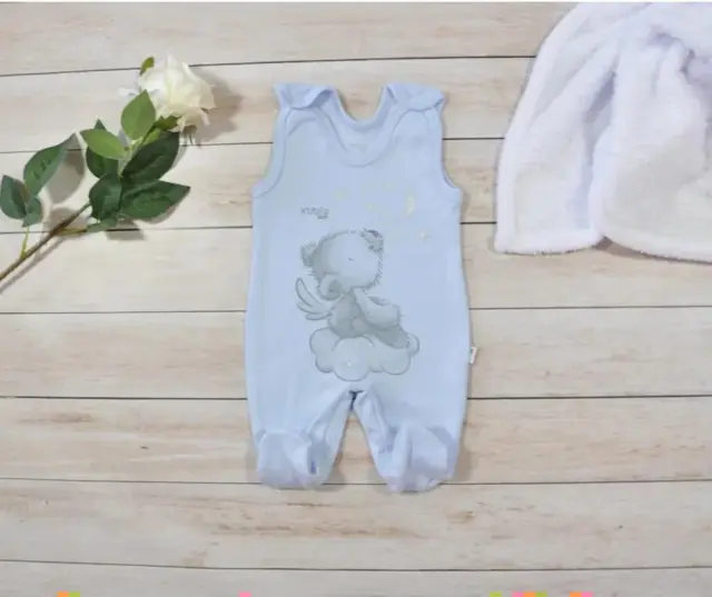 Σετ Nεογέννητου Angel Bear Light Blue 5904506807703 3
