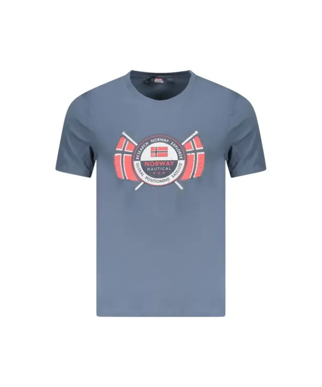 Norway Nautical School - Ανδρικό T-shirt Κοντομάνικο 856028-GALAXY Μπλε 3