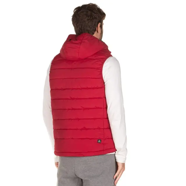 Emerson Mens Vest Jacket with Hood (192.EM10.120-Red) - Κόκκινο 2