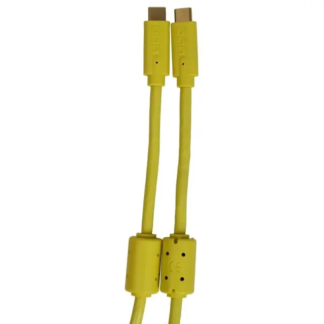 UDG U99001YL ULTIMATE CABLE USB 3.2 C-C YELLOW STRAIGHT 1,5M