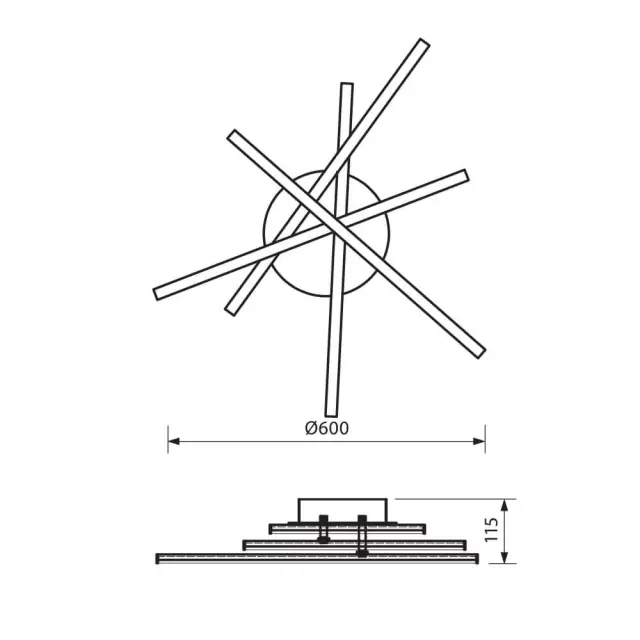 LED Φωτιστικό Οροφής MATRIX 35Watt IP20 VIV004405 3