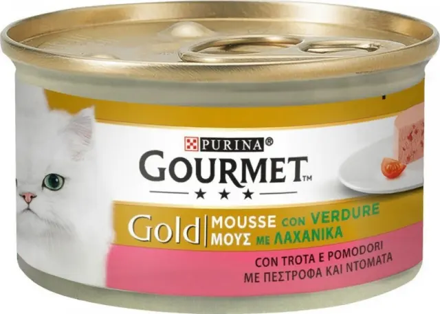 Gourmet Gold Μους Πέστροφα-Ντομάτα 85gr