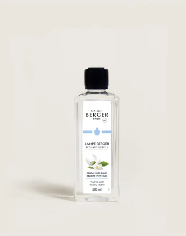 Maison Berger Paris Lampe Berger Refill Υγρό Αναπλήρωσης Καταλυτικής Λάμπας Delicate White Musk 500ml