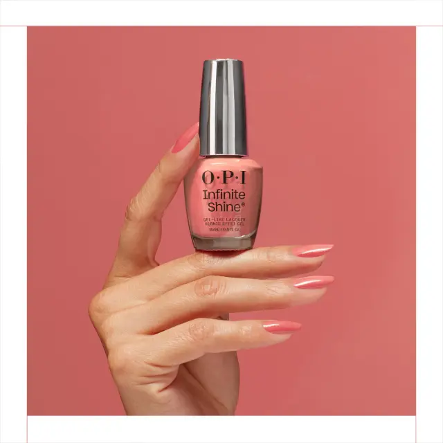 OPI Infinite Shine Gel-Like Lacquer nail polish With gel effect Megawatt Hot 15 ml 3