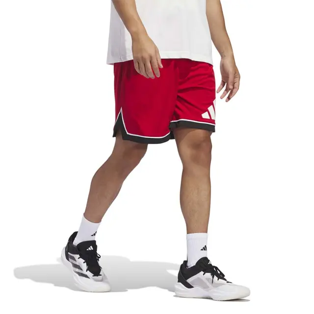 adidas Performance Men's Badge Of Sport Basketball Shorts Κόκκινο JN4731 (adidas Performance) - XLarge 3