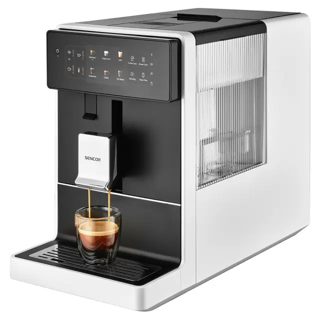 Μηχανή Espresso Sencor SES 9301WH 19Bar με LED Πάνελ Λειτουργίας Λευκή 3